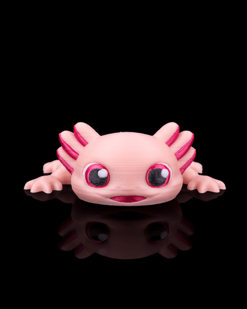 Ashley the Axolotl – 3D Printed Axolotl