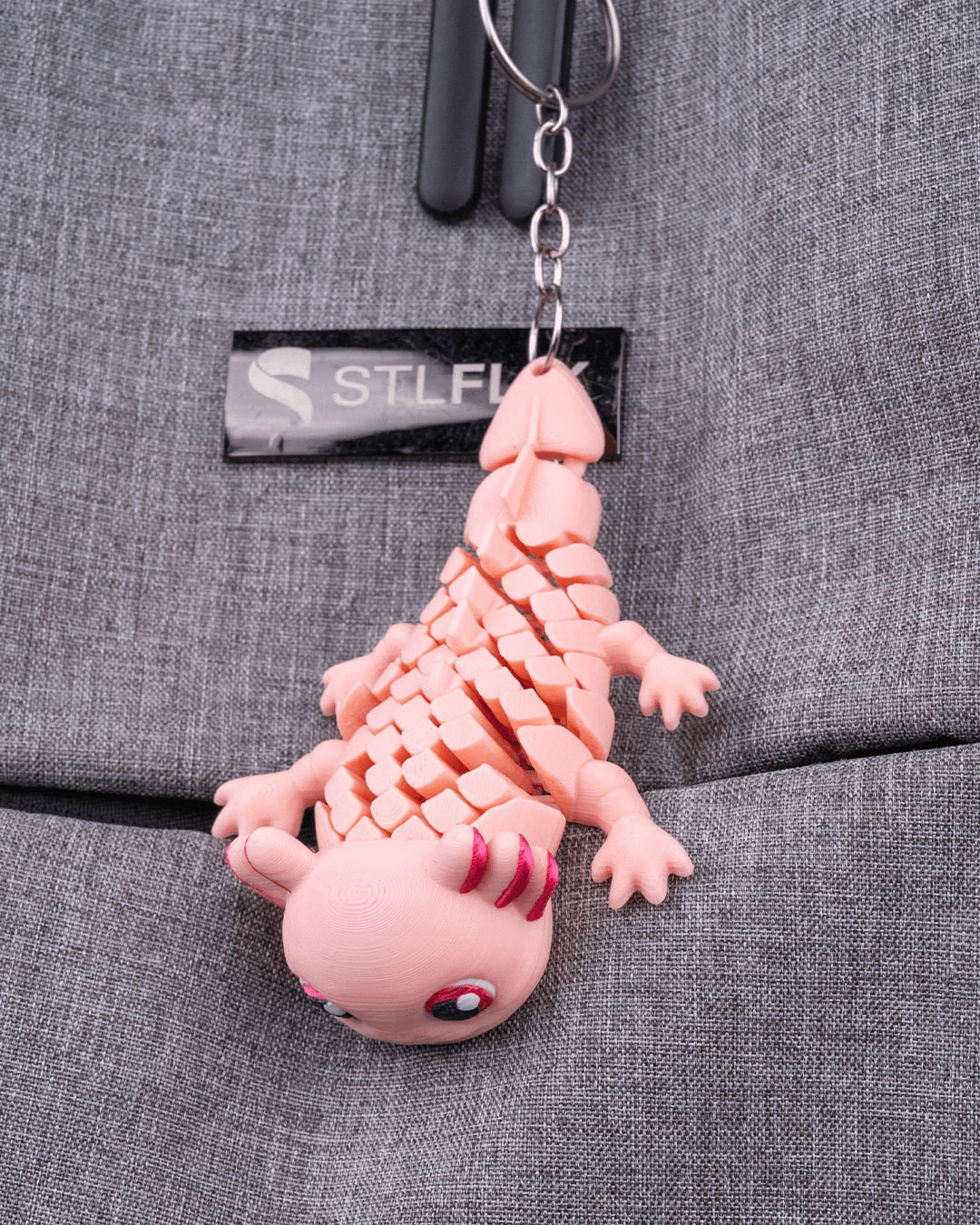 Ashley the Axolotl – 3D Printed Axolotl