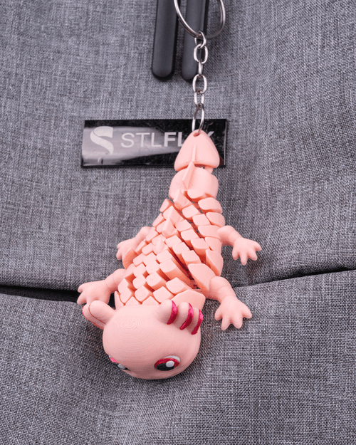 Ashley the Axolotl – 3D Printed Axolotl
