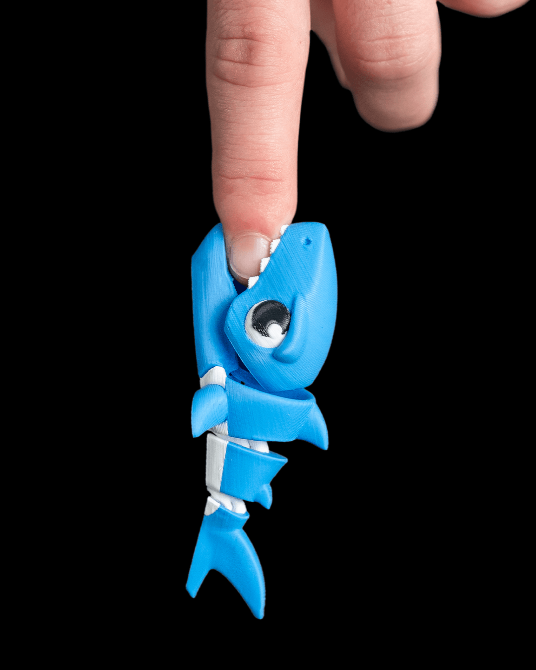 Bite Fin – 3D Printed Shark Clip & Mini Fidget Toy