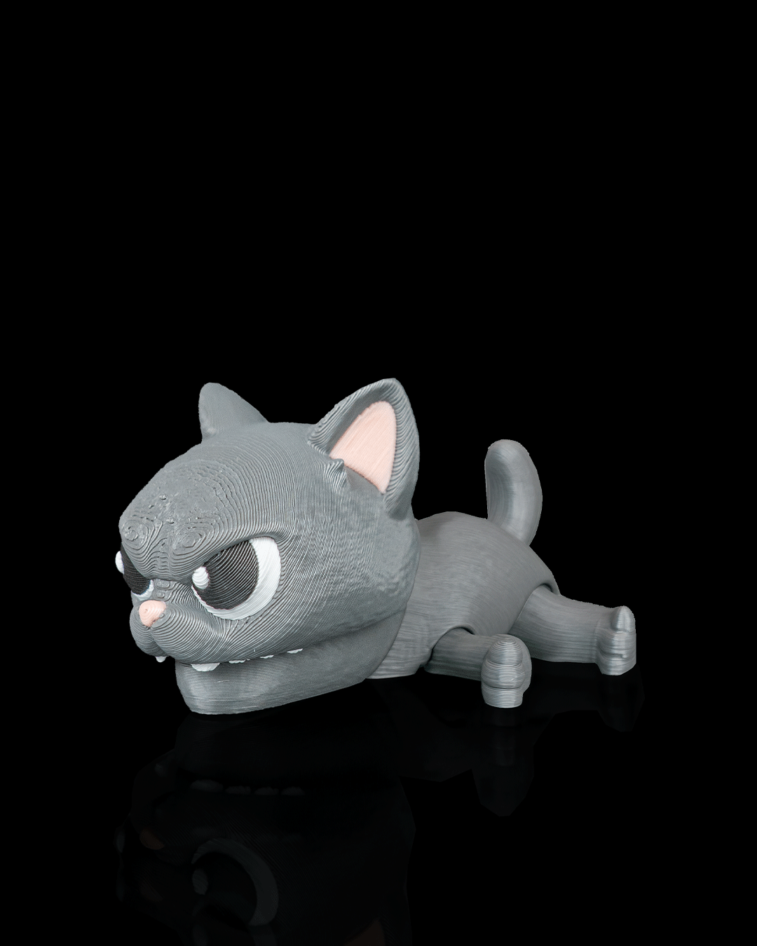 Bitty Pounce – 3D Printed Kitten Finger Fidget Toy