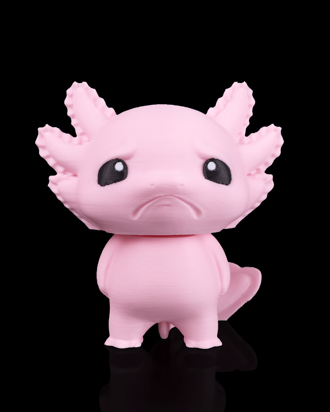 Gloomy Axolotl – 3D Printed Axolotl Figurine