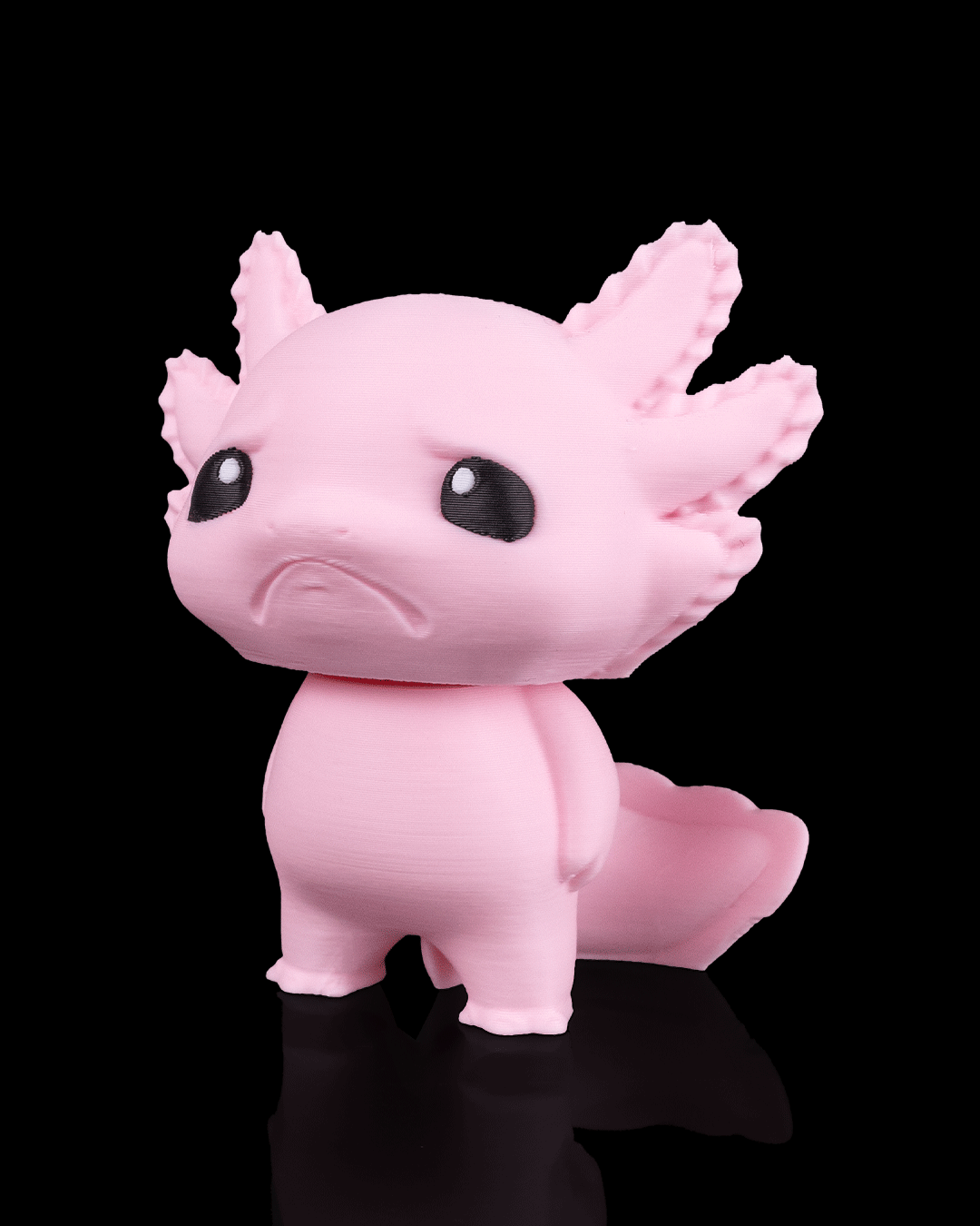 Gloomy Axolotl – 3D Printed Axolotl Figurine