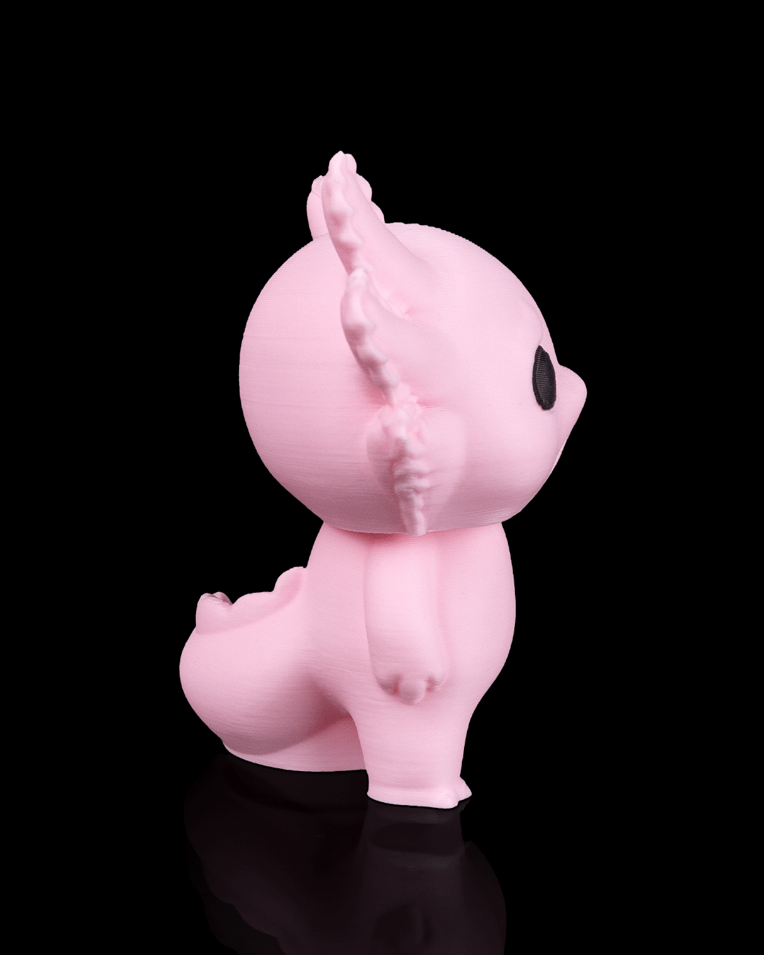 Gloomy Axolotl – 3D Printed Axolotl Figurine