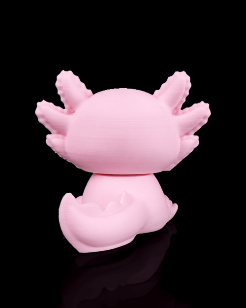Grumpy Axolotl – 3D Printed Axolotl Figurine