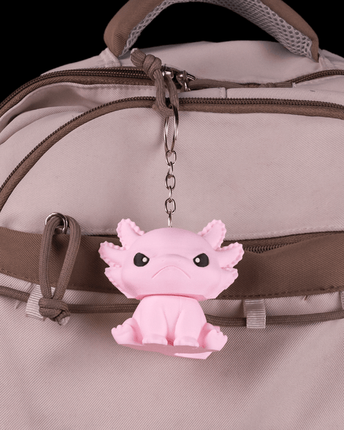 Grumpy Axolotl – 3D Printed Axolotl Figurine