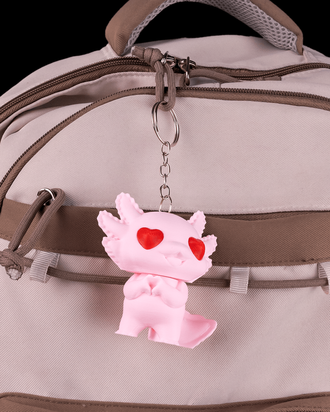 Heartfelt Axolotl – 3D Printed Axolotl Figurine