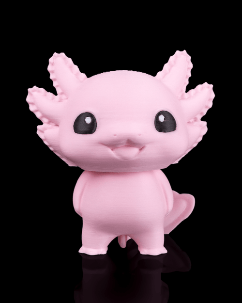 Joyful Axolotl – 3D Printed Axolotl Figurine