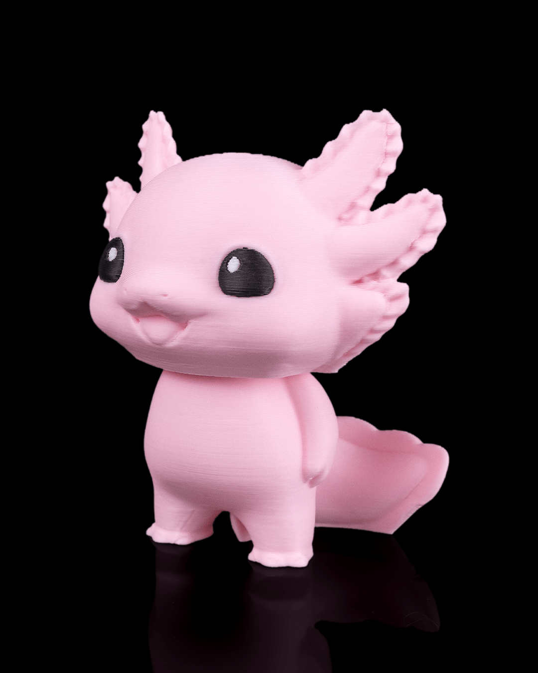 Joyful Axolotl – 3D Printed Axolotl Figurine