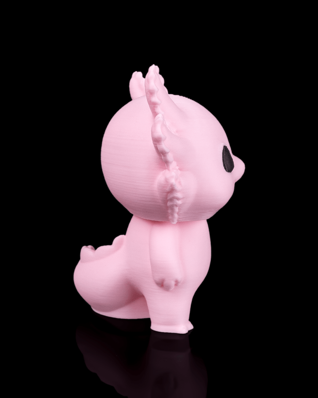 Joyful Axolotl – 3D Printed Axolotl Figurine