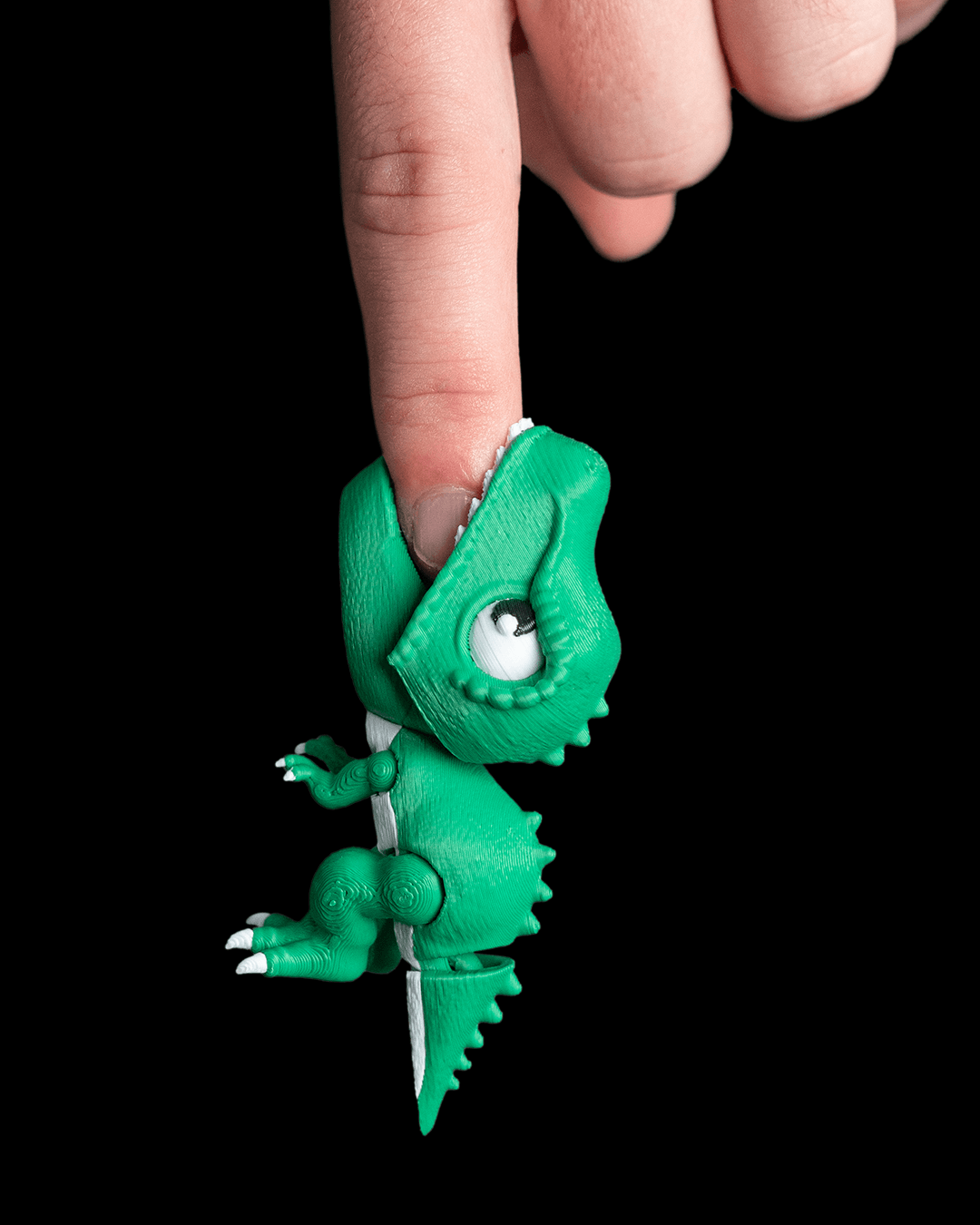 Rex Clamp – 3D Printed T-Rex Finger Fidget Toy