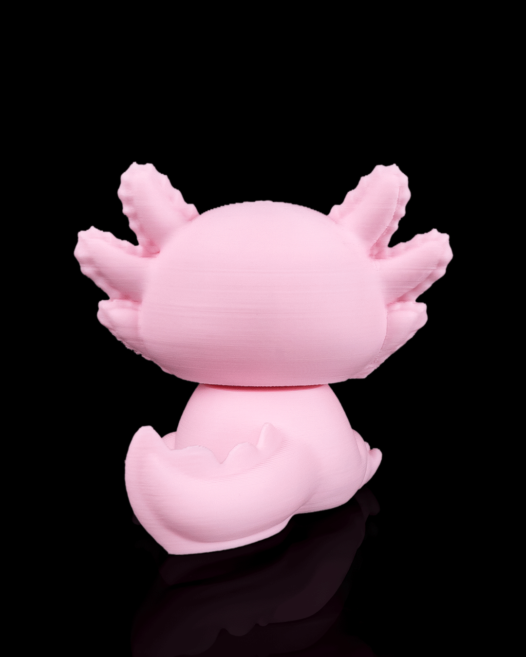 Sleepy Axolotl – 3D Printed Axolotl Figurine