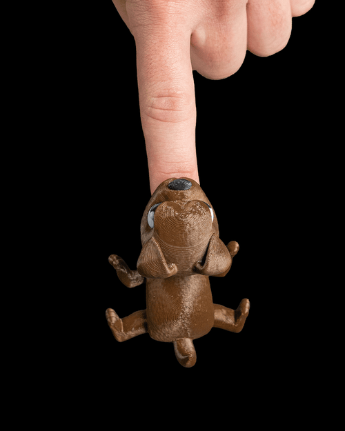 Snappy Pup – 3D Printed Puppy Finger Fidget Toy