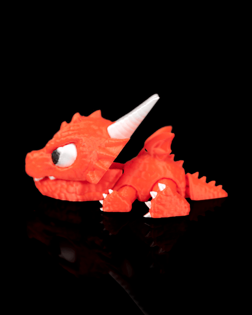 Tiny Fang – 3D Printed Dragon Finger Fidget Toy