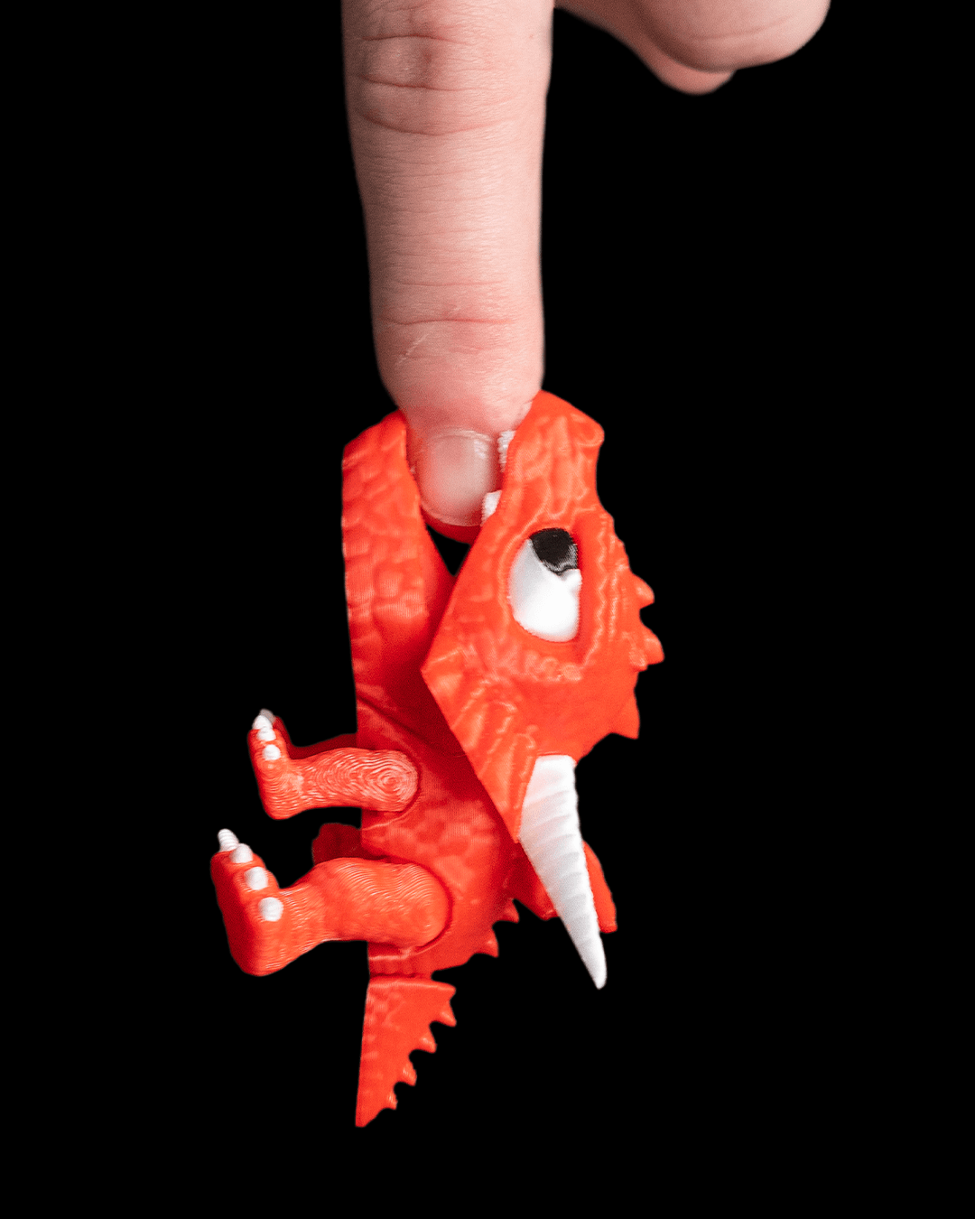 Tiny Fang – 3D Printed Dragon Finger Fidget Toy