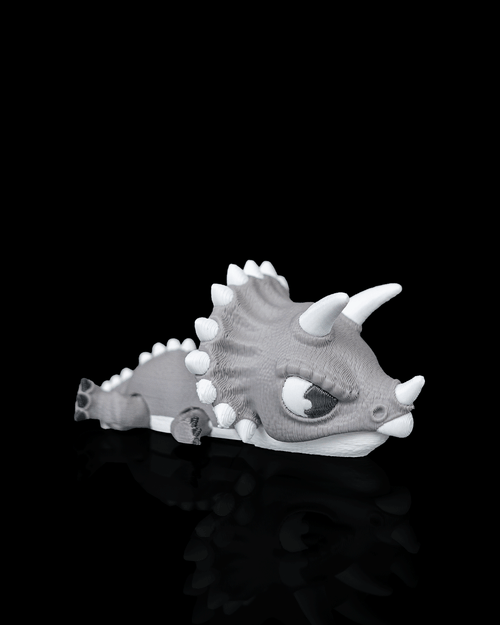 Tri Snap – 3D Printed Triceratops Finger Fidget Toy