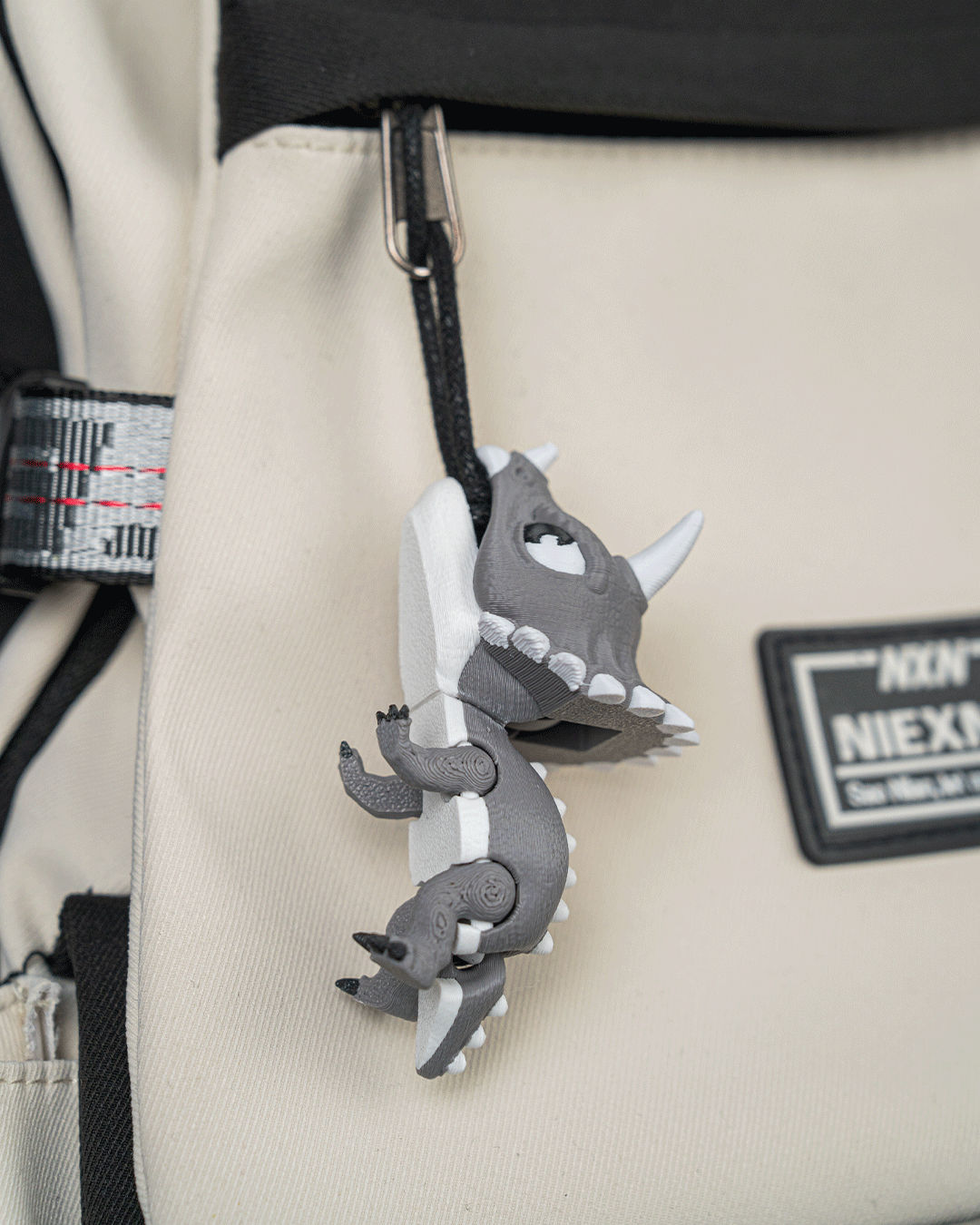 Tri Snap – 3D Printed Triceratops Finger Fidget Toy
