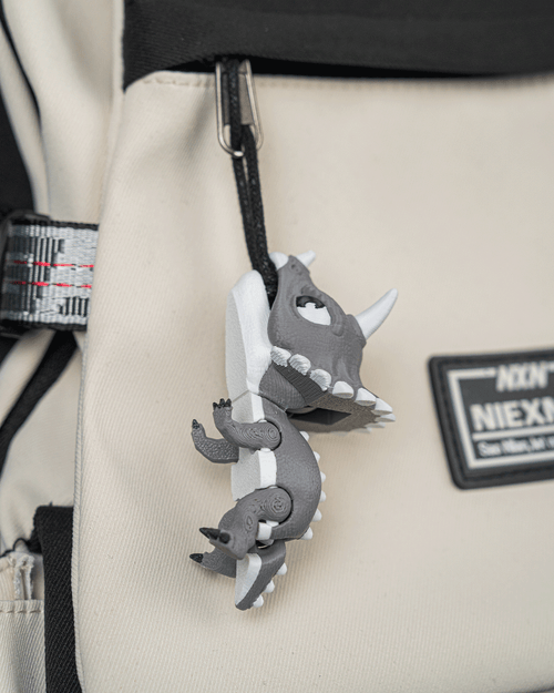 Tri Snap – 3D Printed Triceratops Finger Fidget Toy