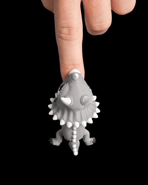 Tri Snap – 3D Printed Triceratops Finger Fidget Toy