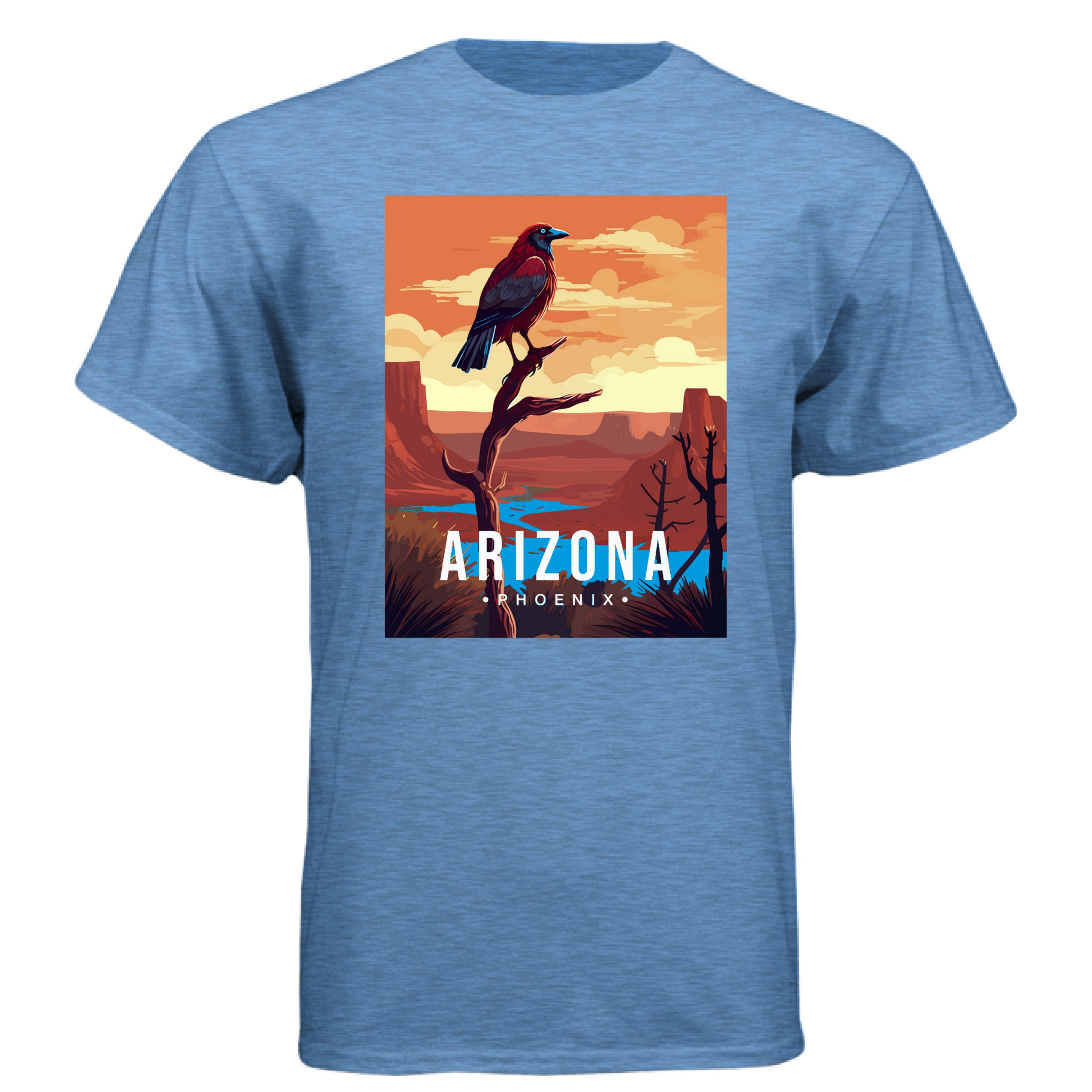 Heather Columbia Blue - FRONT