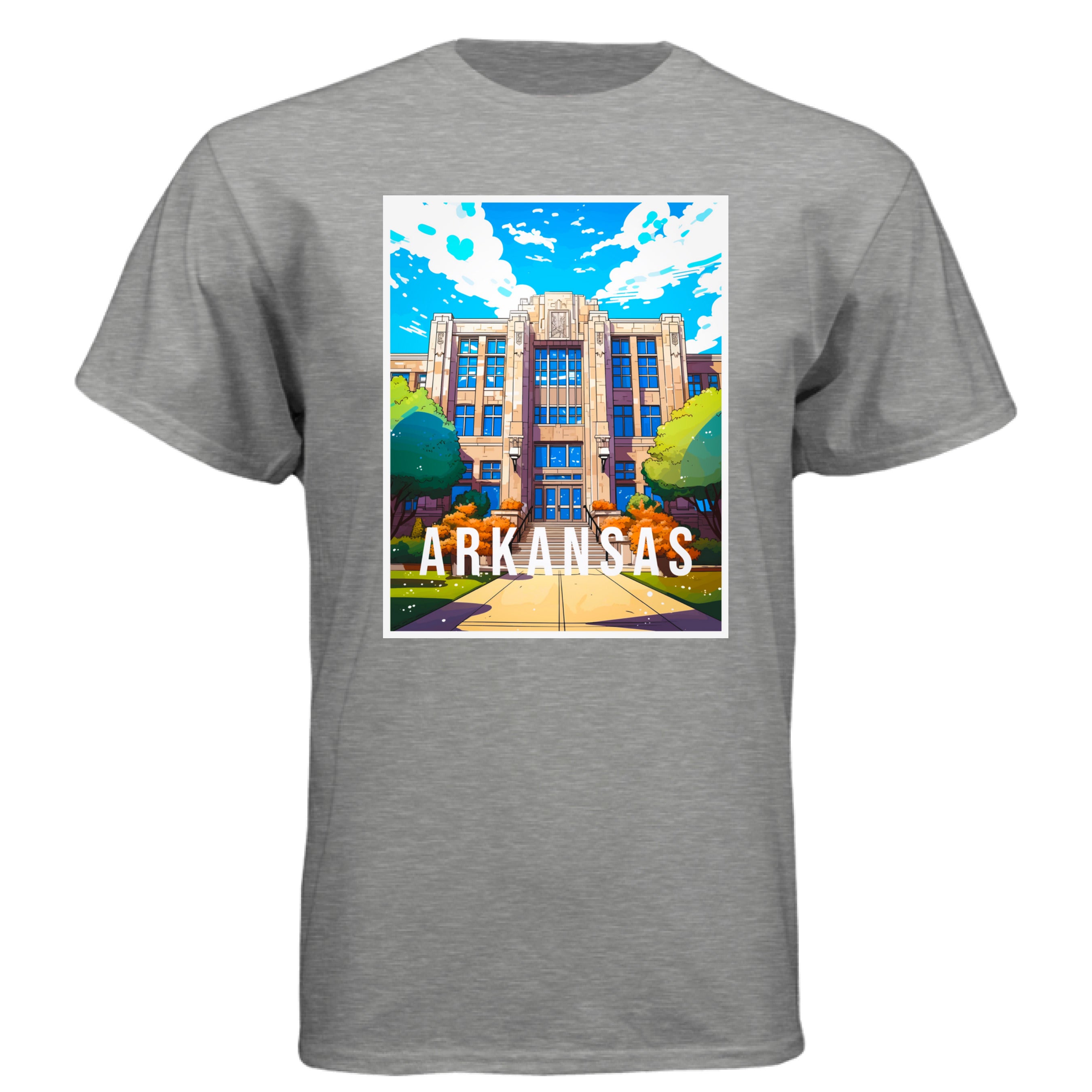 Dark Heather Grey (60/40) - FRONT