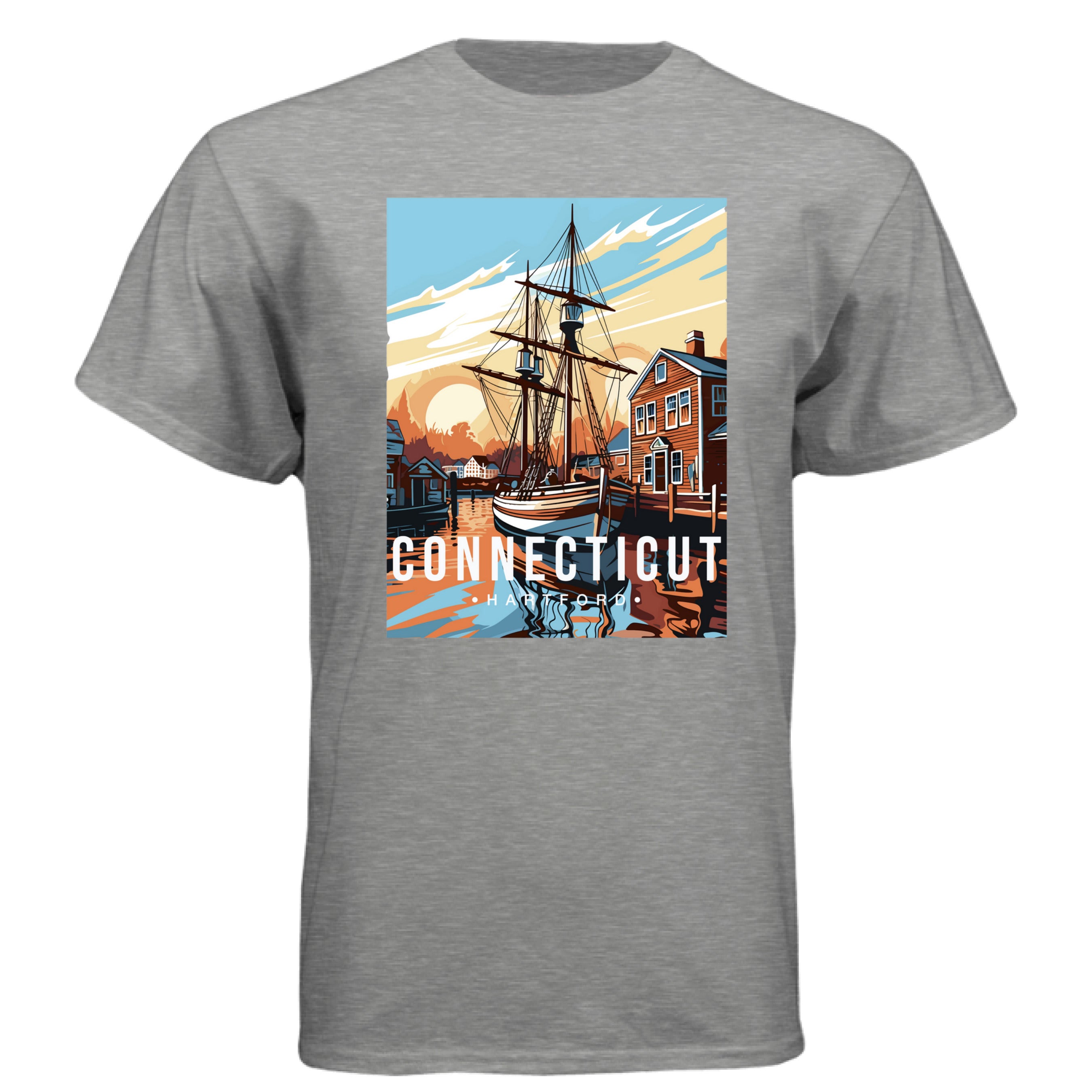 Dark Heather Grey (60/40) - FRONT