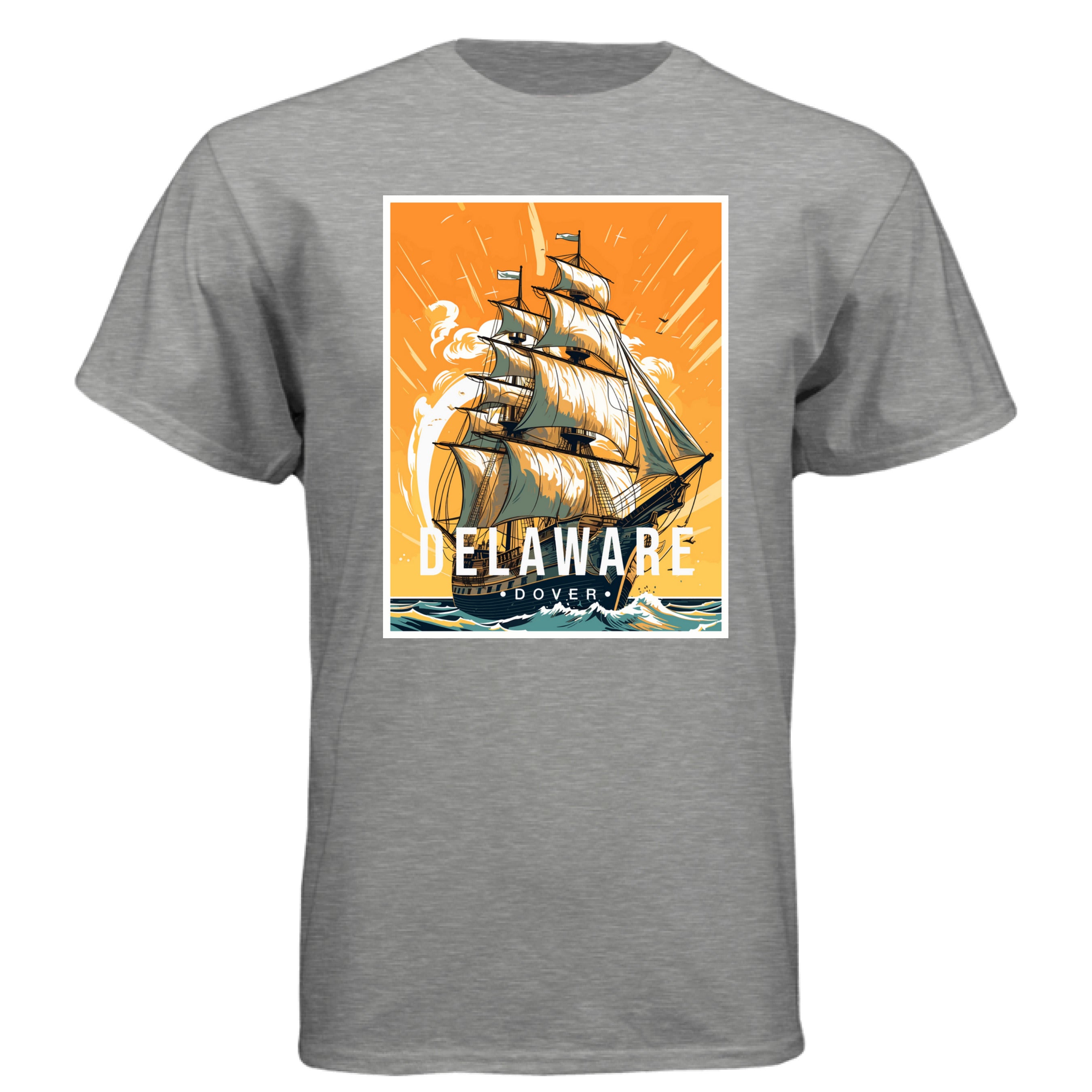 Dark Heather Grey (60/40) - FRONT