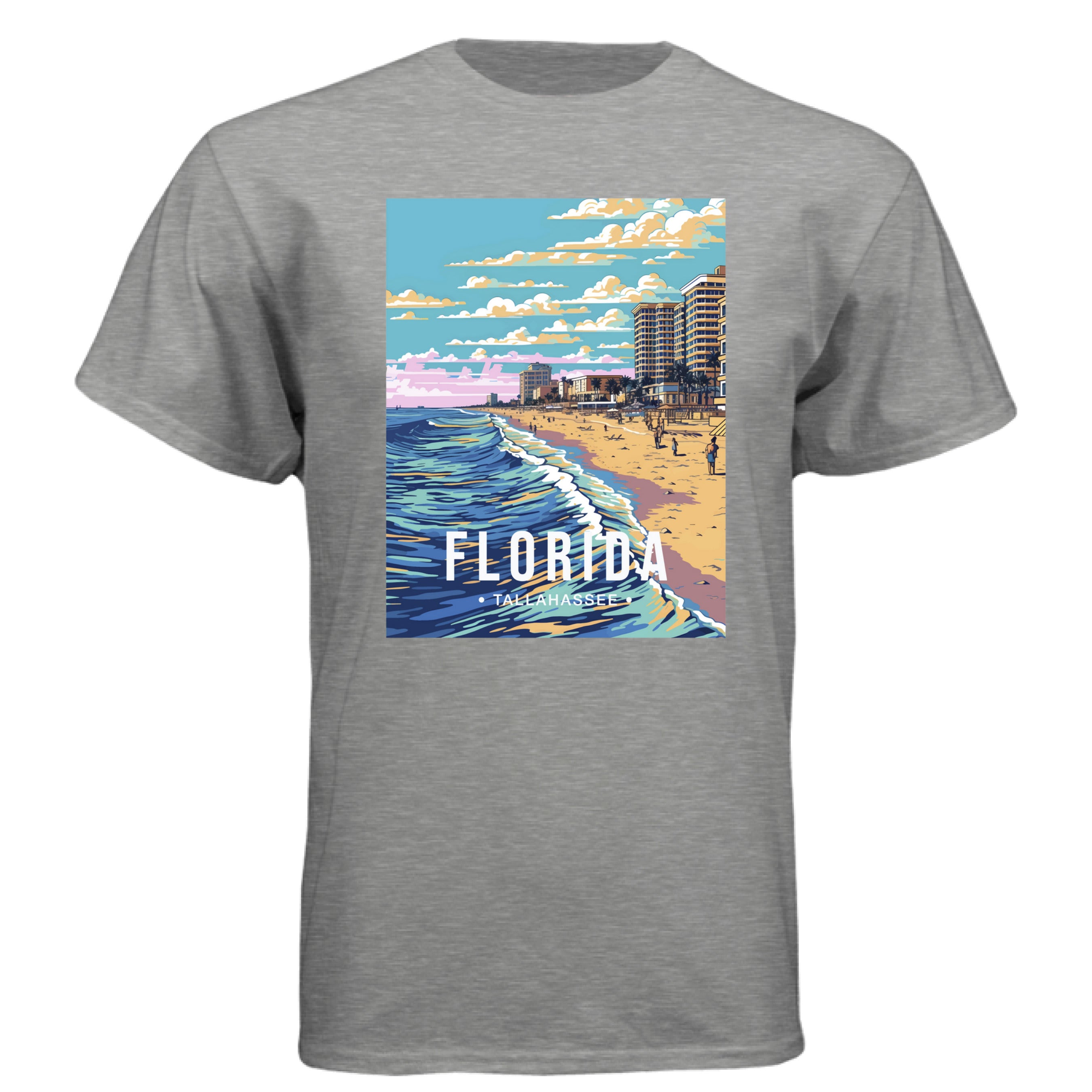 Dark Heather Grey (60/40) - FRONT