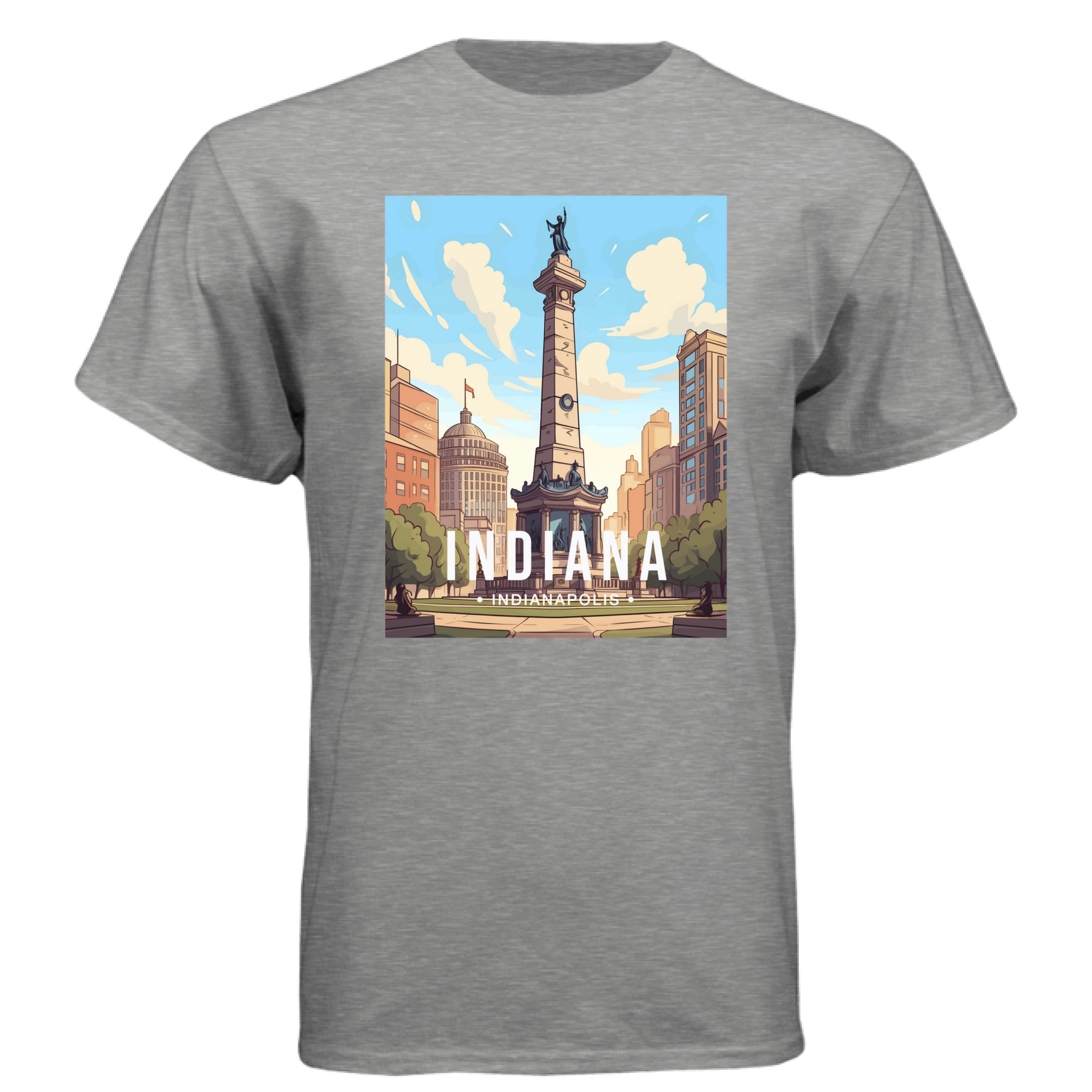 Dark Heather Grey (60/40) - FRONT