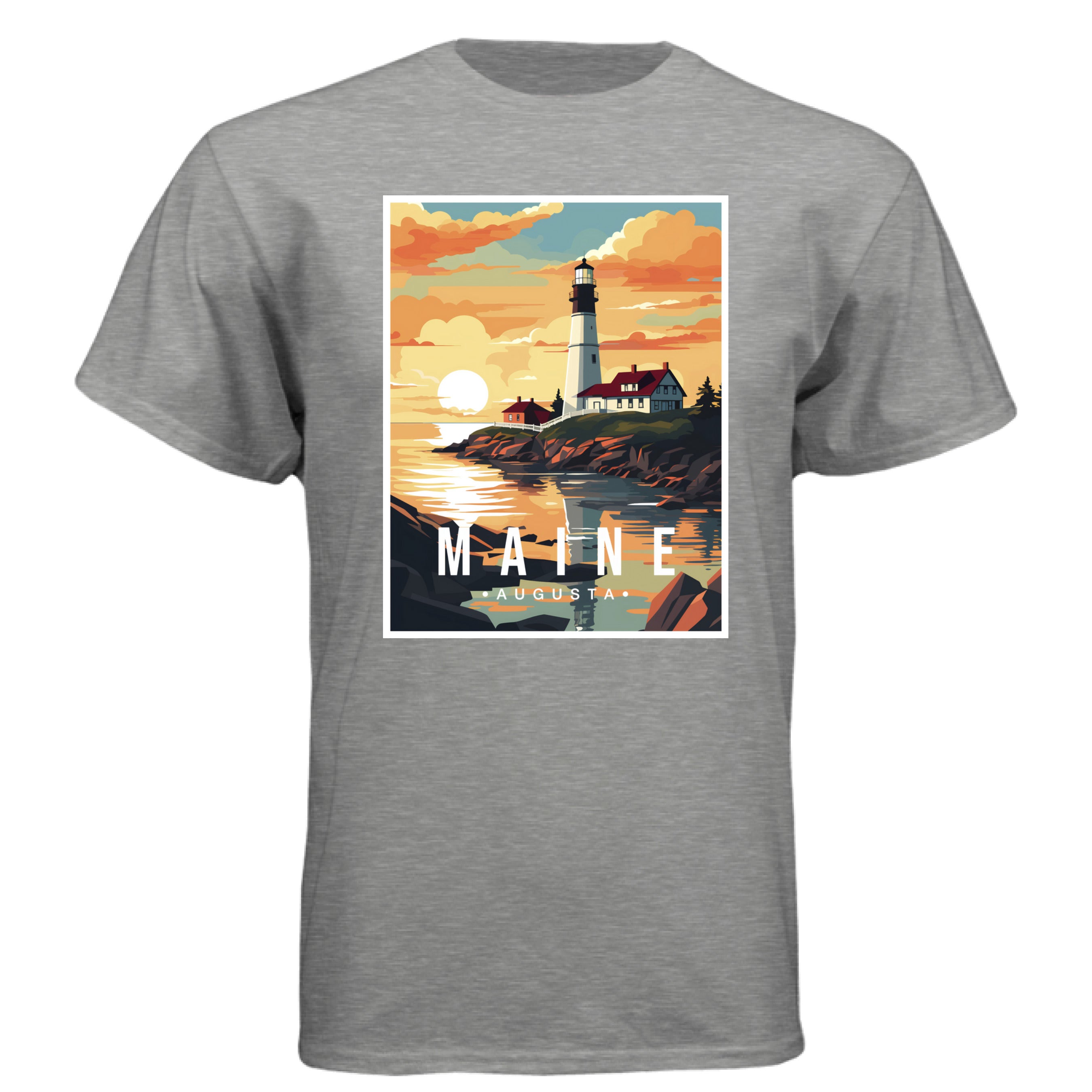 Dark Heather Grey (60/40) - FRONT