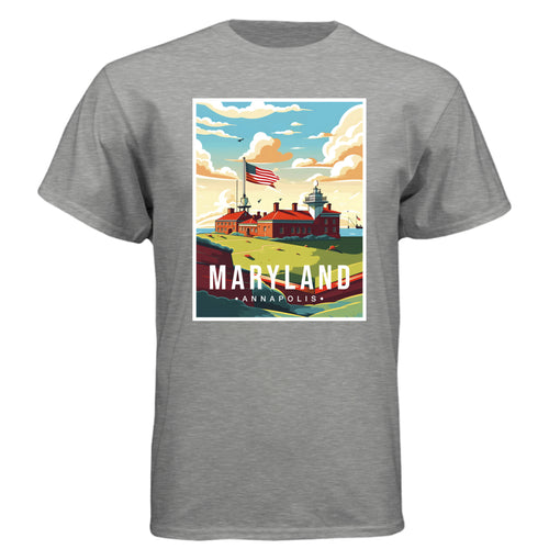 Dark Heather Grey (60/40) - FRONT