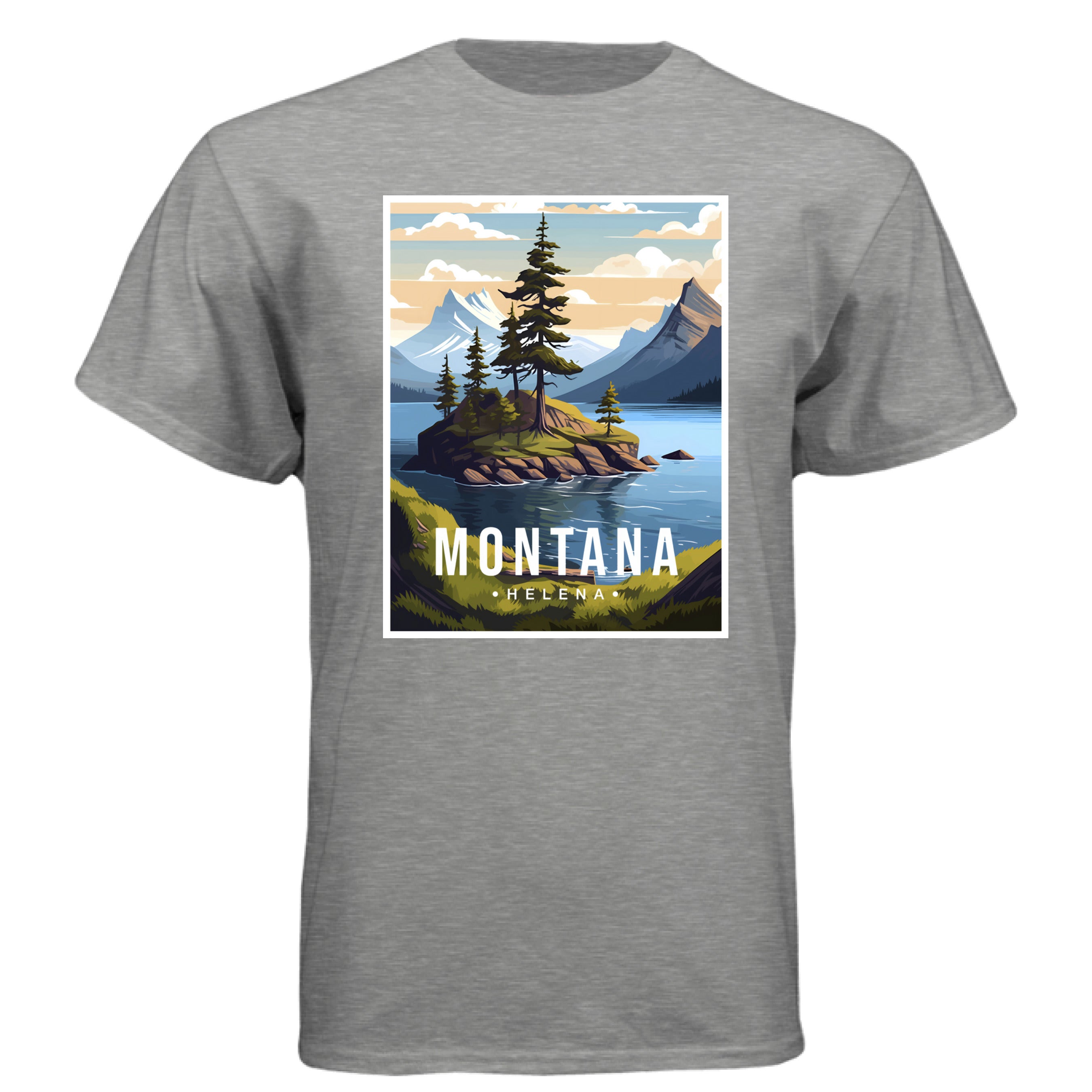 Dark Heather Grey (60/40) - FRONT