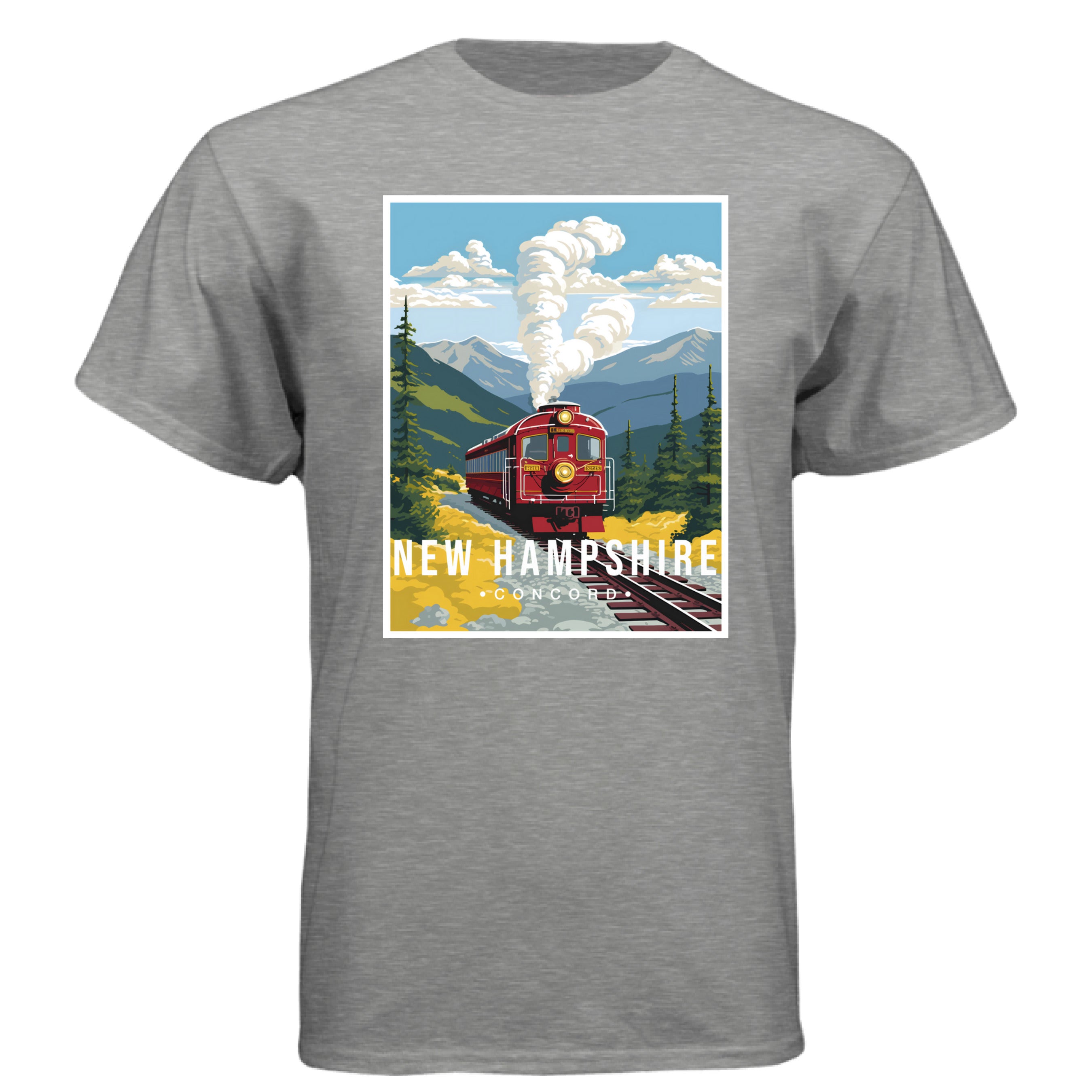 Dark Heather Grey (60/40) - FRONT