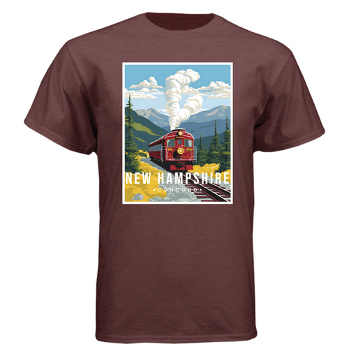 Heather Maroon - FRONT