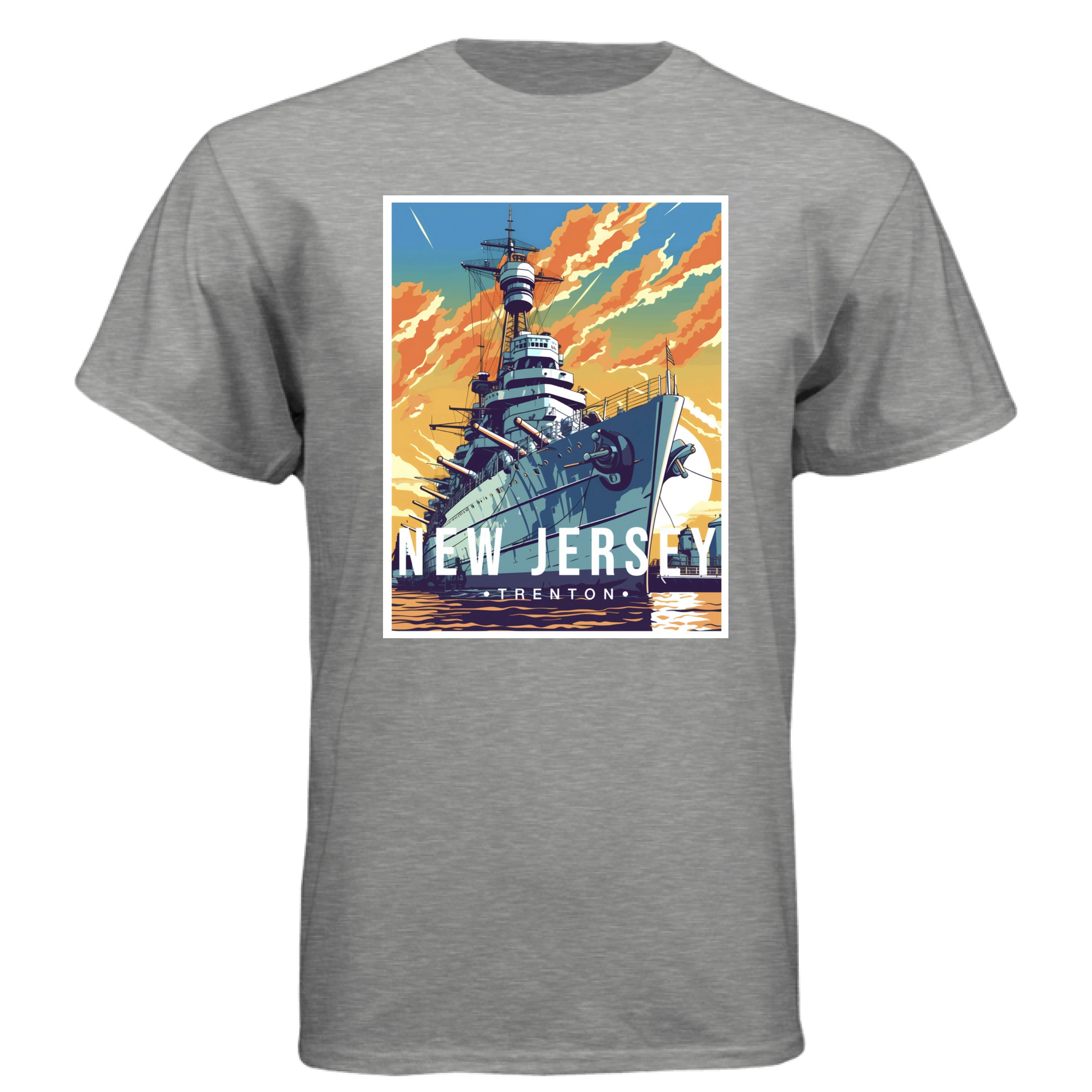 Dark Heather Grey (60/40) - FRONT