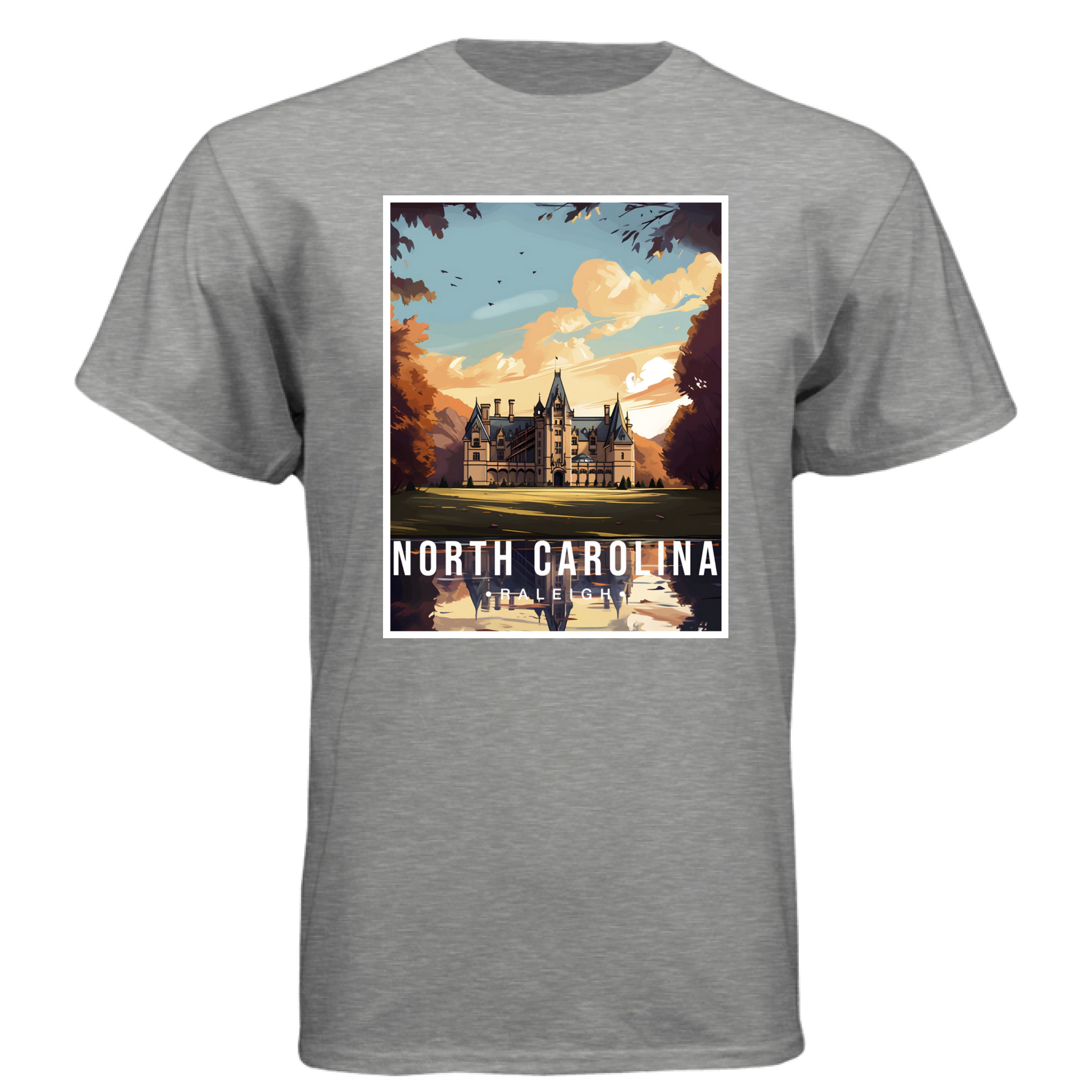 Dark Heather Grey (60/40) - FRONT