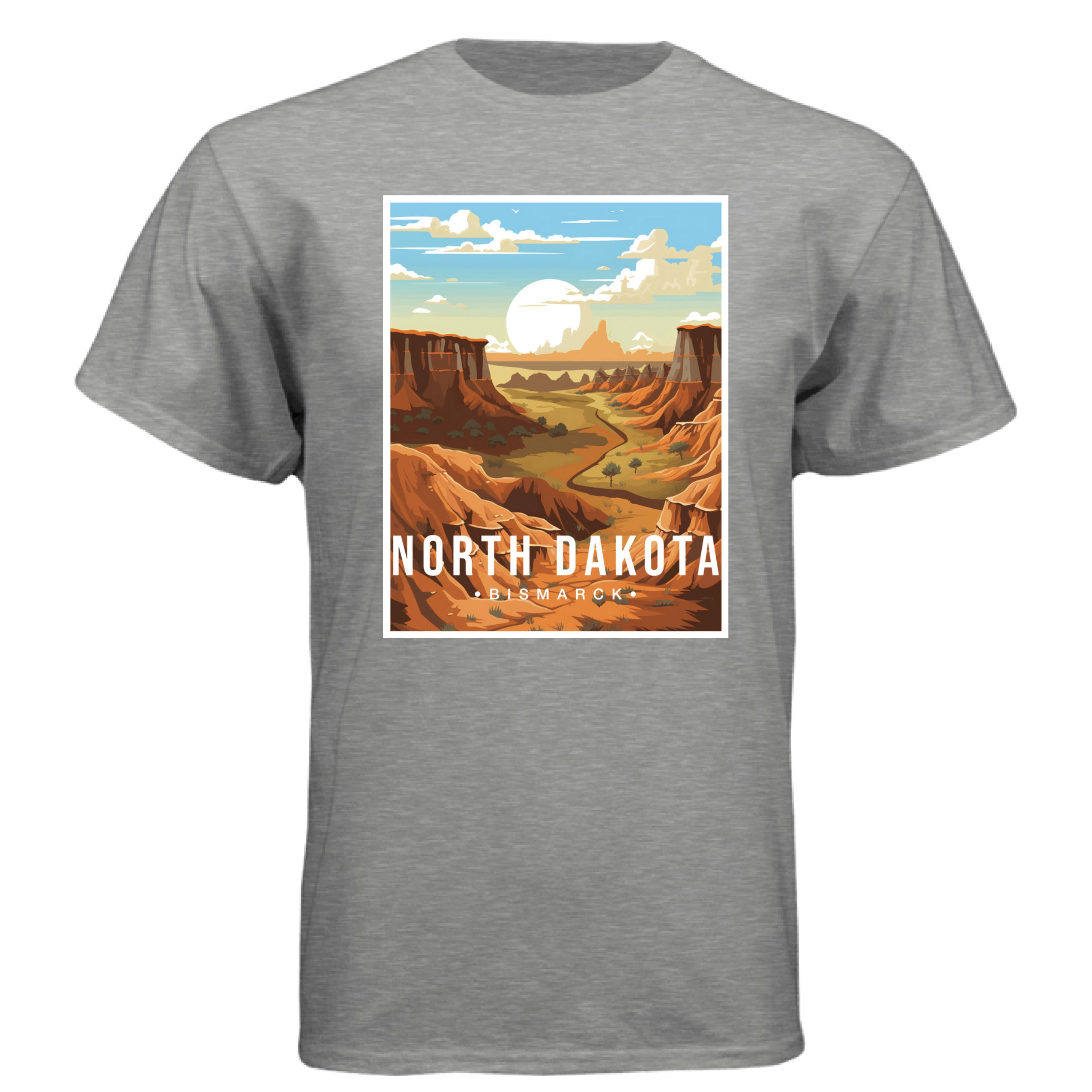 Dark Heather Grey (60/40) - FRONT