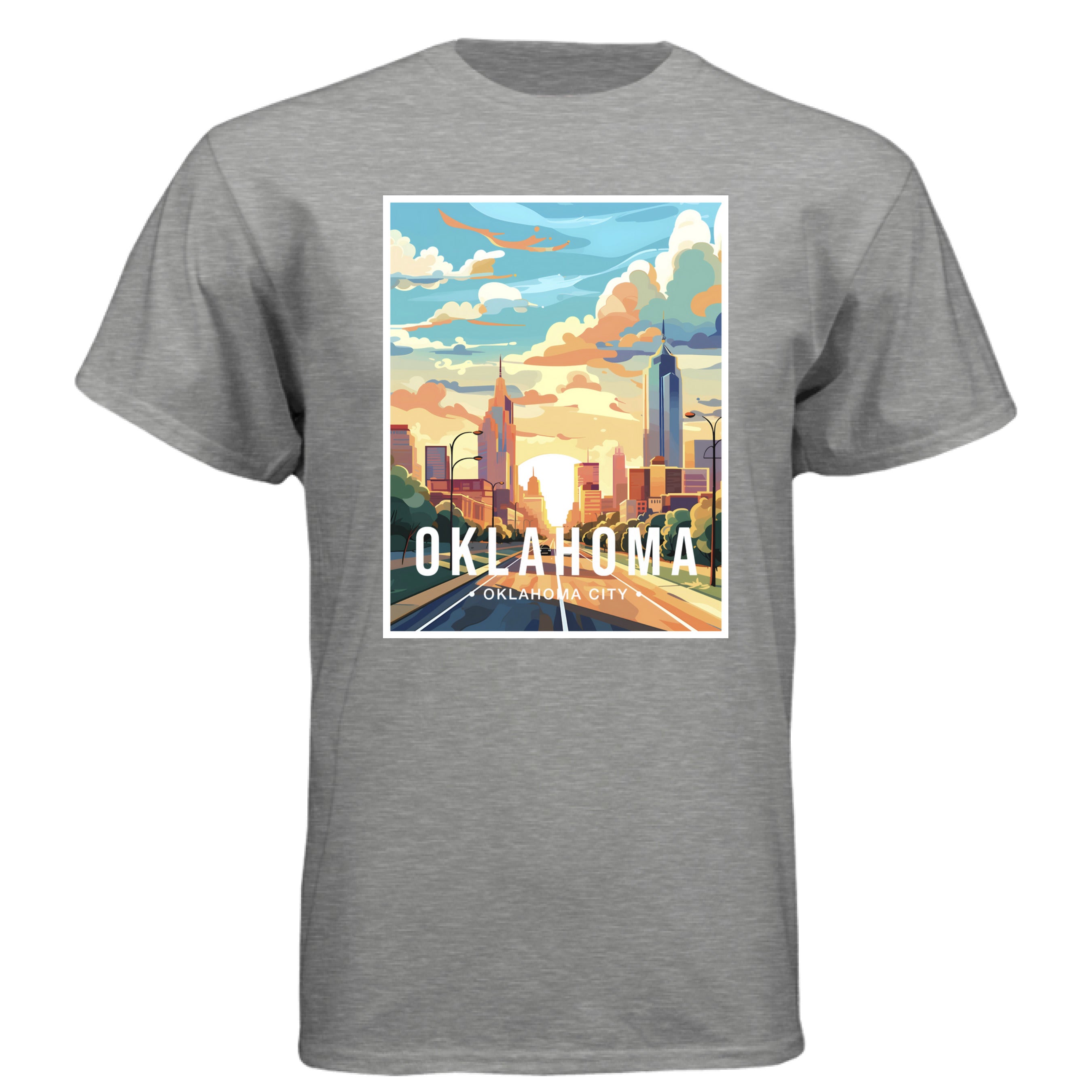 Dark Heather Grey (60/40) - FRONT