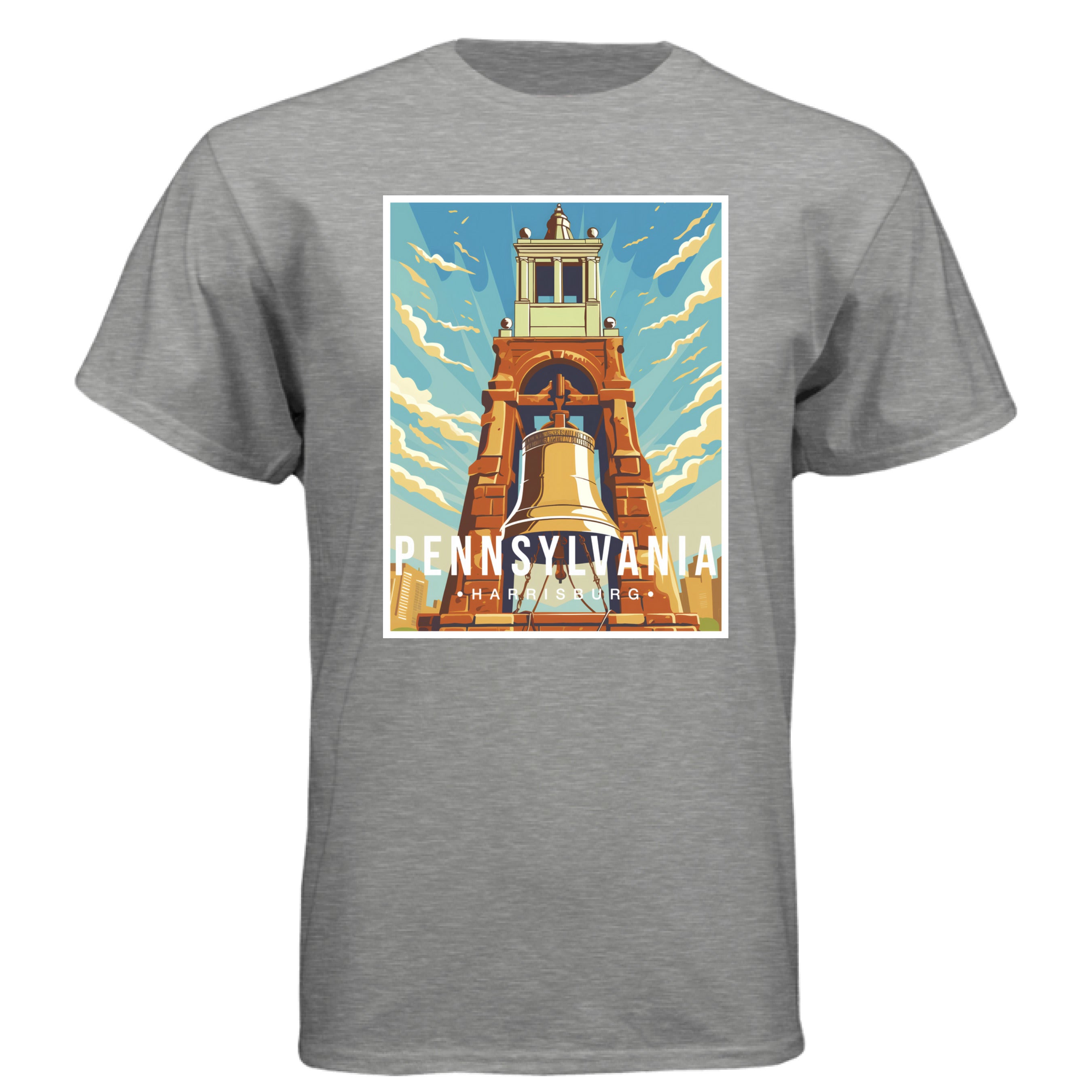Dark Heather Grey (60/40) - FRONT
