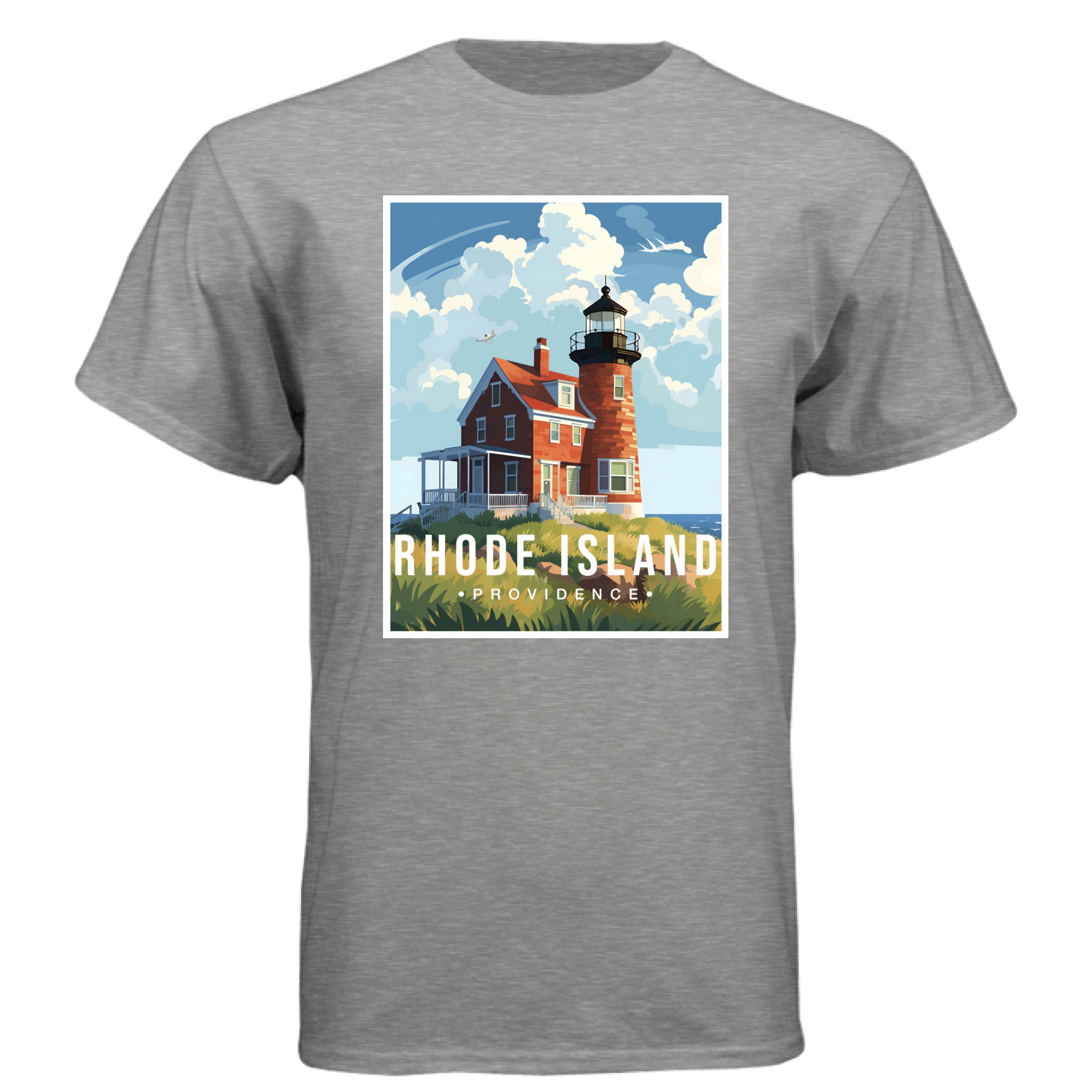 Dark Heather Grey (60/40) - FRONT