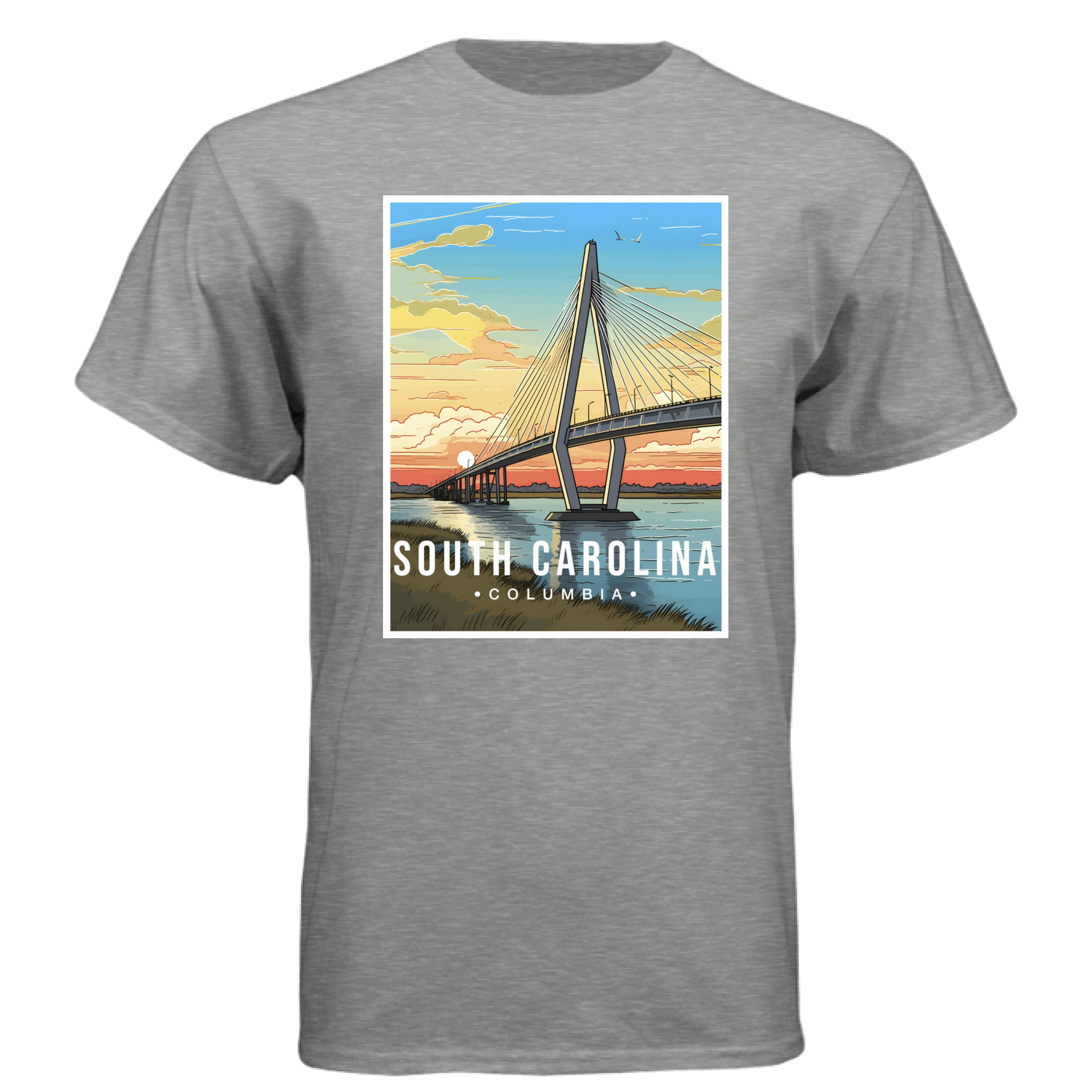 Dark Heather Grey (60/40) - FRONT