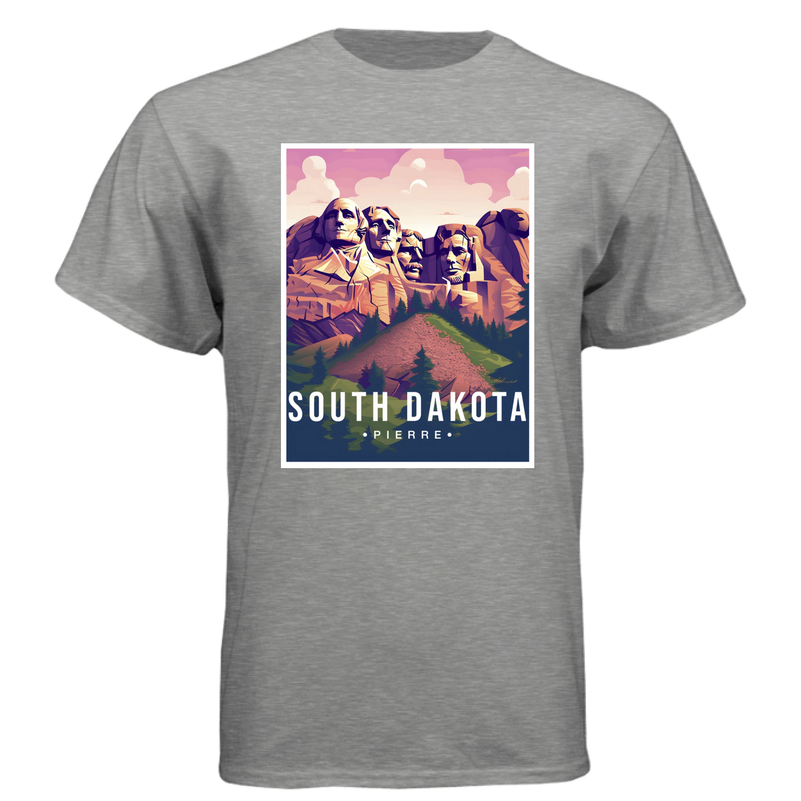 Dark Heather Grey (60/40) - FRONT