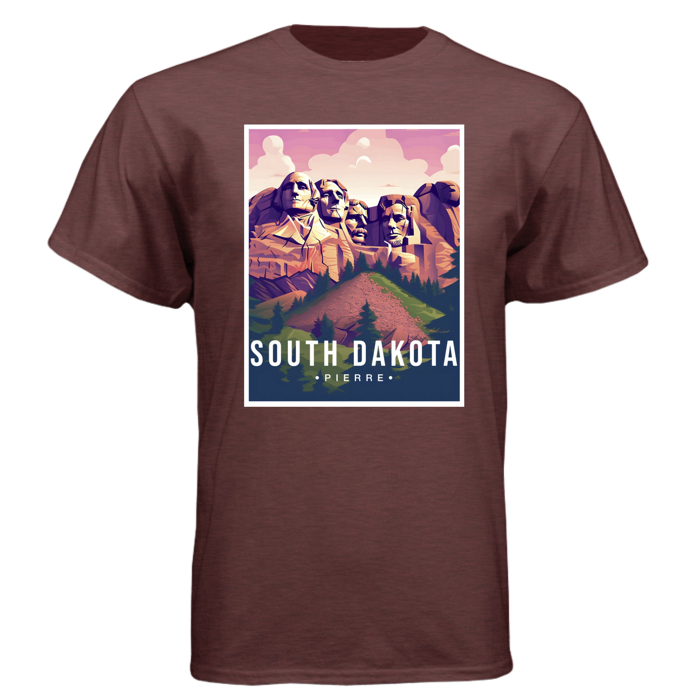 Heather Maroon - FRONT