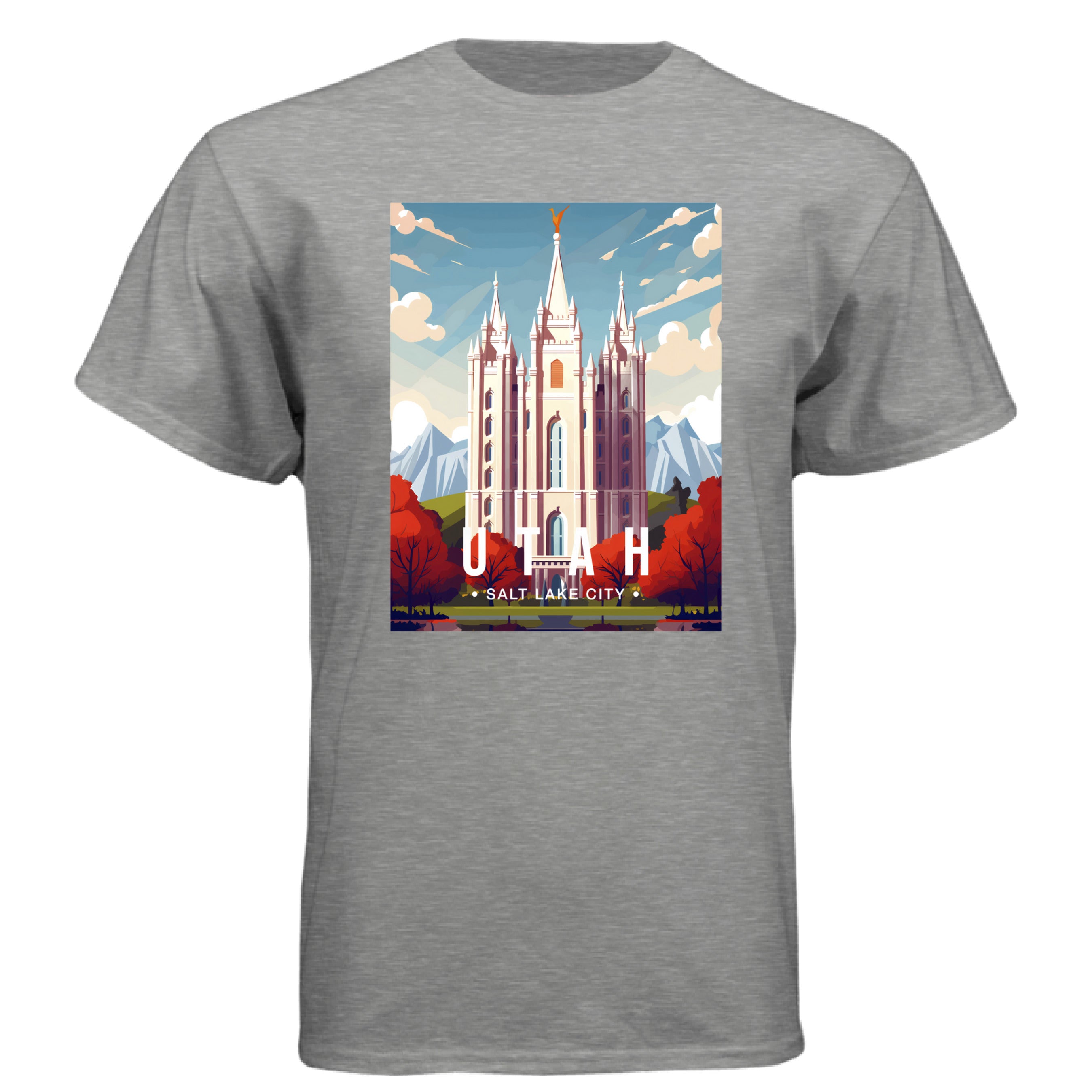 Dark Heather Grey (60/40) - FRONT