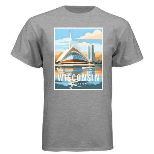 Dark Heather Grey (60/40) - FRONT
