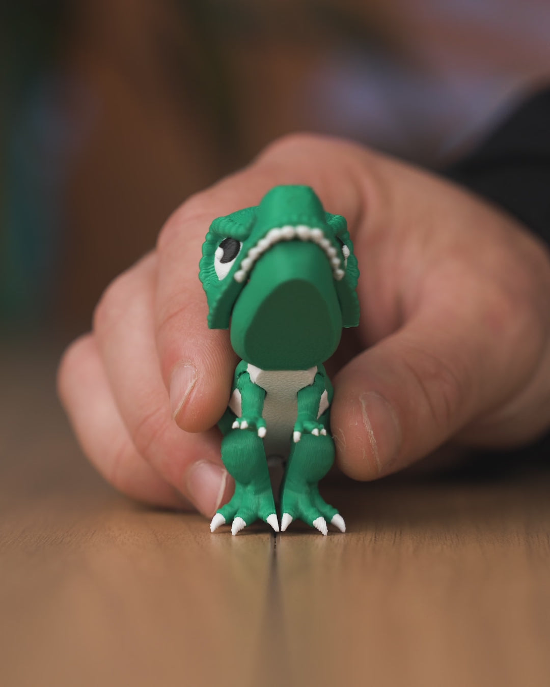 Rex Clamp – 3D Printed T-Rex Finger Fidget Toy