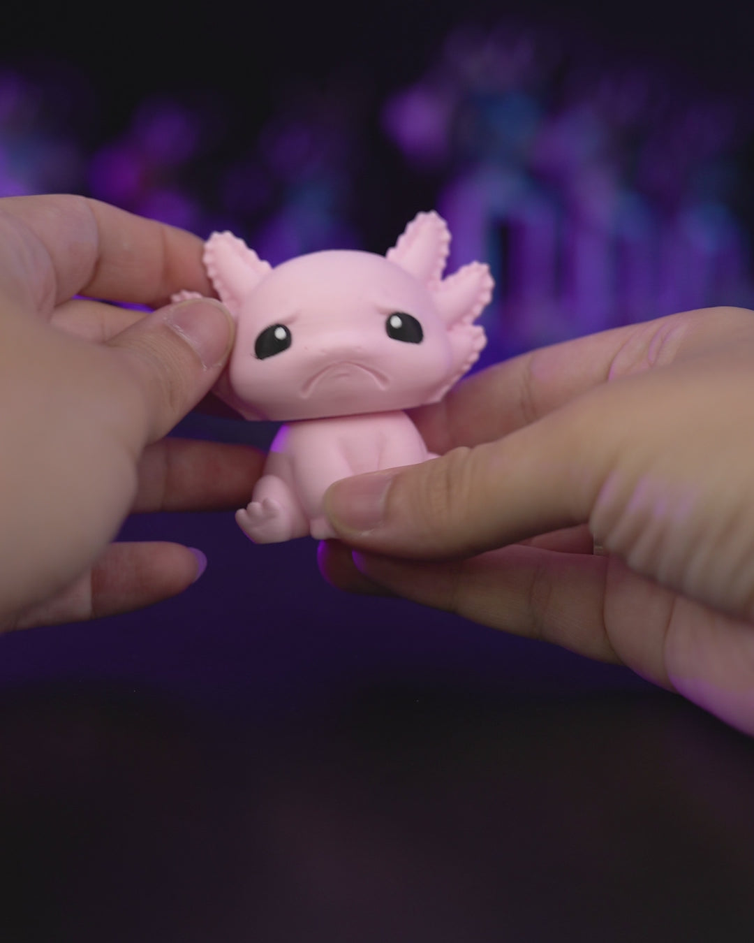 Gloomy Axolotl – 3D Printed Axolotl Figurine