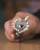 Tri Snap – 3D Printed Triceratops Finger Fidget Toy
